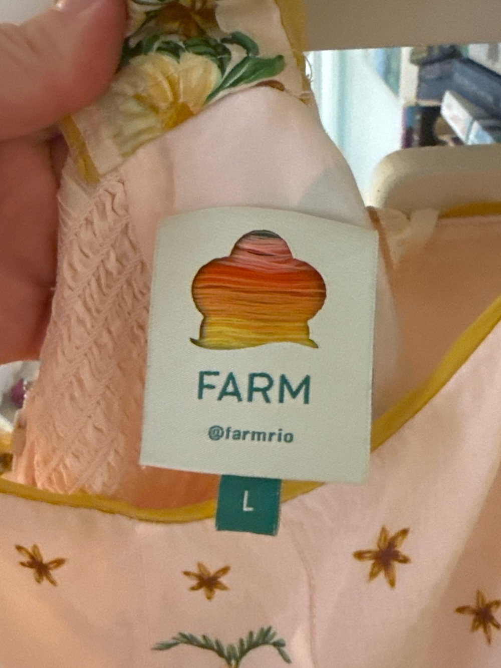 FARM Rio Pink Floral Print Sundress - Picture 2 of 3